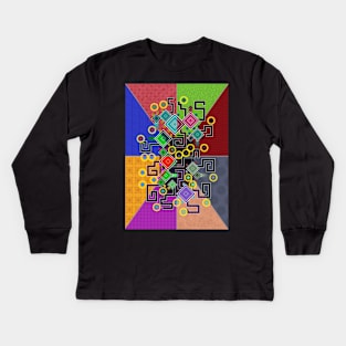 Yog-Sothoth Kids Long Sleeve T-Shirt